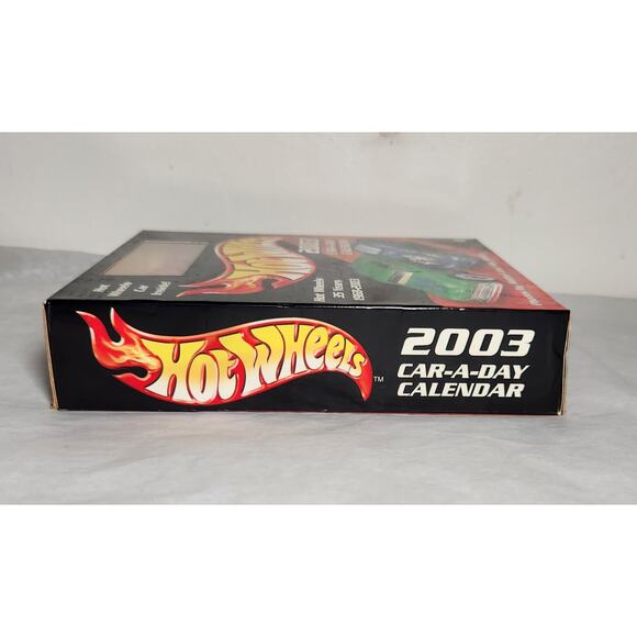 Hot Wheels 2003 Car-A-Day Calendar With Red '69 Chevy Pickup Brand New - Picture 3 of 6